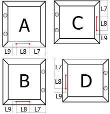 ALU handle positions